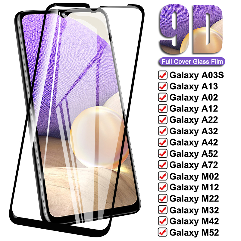 Film protecteur d'écran en verre 9D Guatemala, pour Samsung Galaxy A02 S A12 A22 A32 A52 M02 M12 M62 A42 A72 A 22 32 5G M02S A01 n° 1