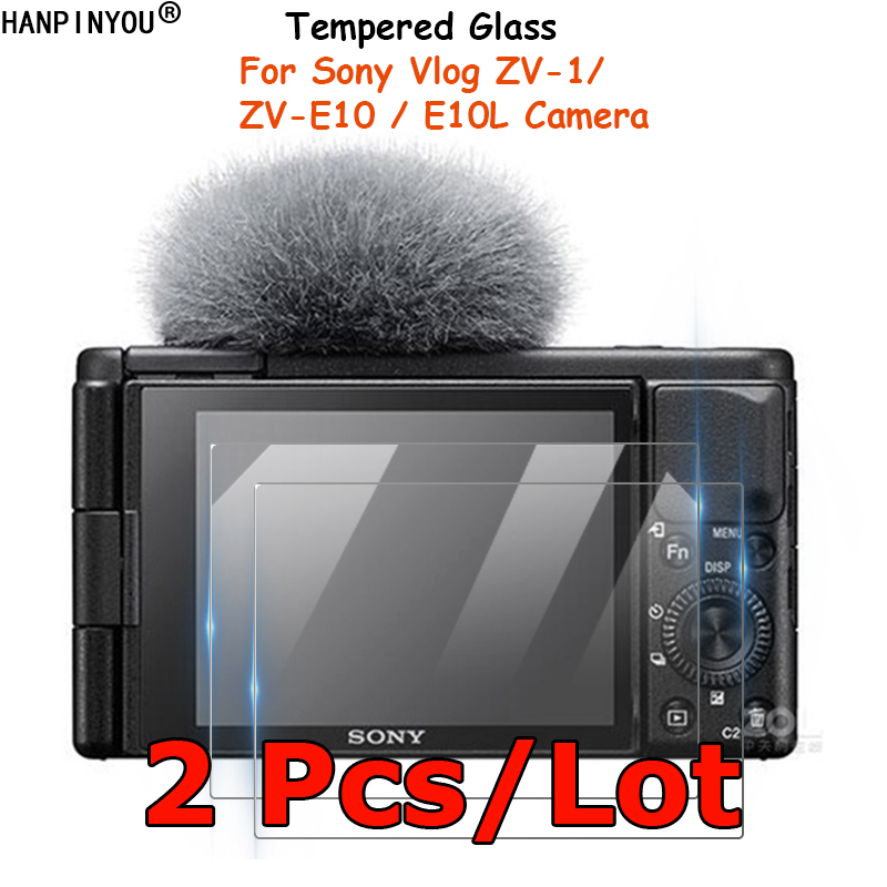 2 Pcs/Lot Pour Sony Vlog ZV-1F ZV1 ZV-1 II M2 ZV-E10 ZV E10L ZV-E1 Guatemala Verre Caméra Protecteur D'écran De Protection Film Garde n° 1