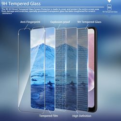 Lot de 2 ou 4 films protecteurs d'écran en verre, pour Samsung Galaxy A03 A03s Core A03Core small picture n° 2