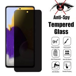 Protecteur d'écran privé à couverture complète, verre de protection anti-espion, Samsung Galaxy A53, A52, A52S, A33, A73, A13, A72, A32, A23, A12, 5G, A51 small picture n° 1