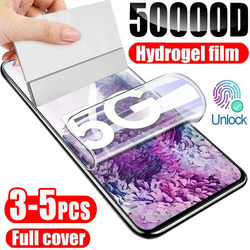 Protecteur d'Écran à Couverture Complète en Hydrogel, pour Samsung Galaxy S21 Plus S22 S23 Ultra FE S20 S10 Note 20 9 10 small picture n° 1