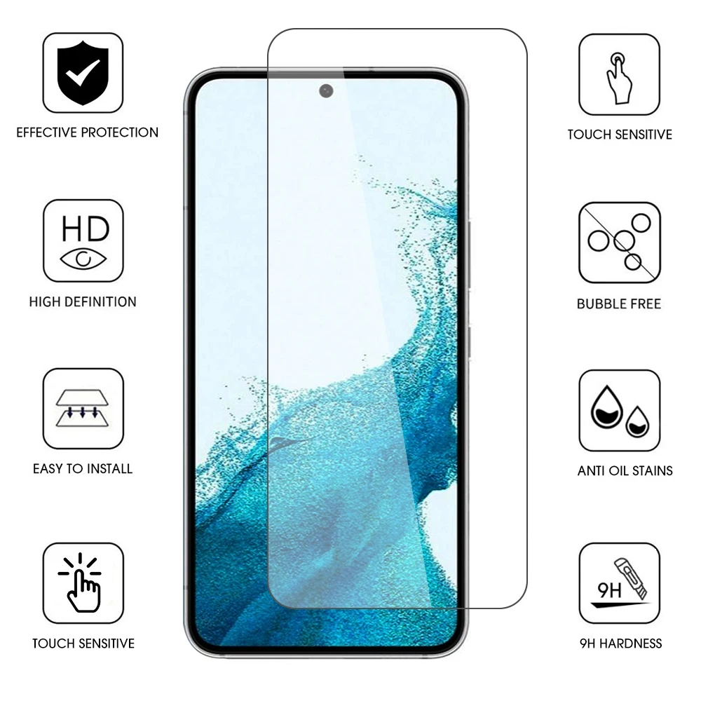 Protecteur d'Écran en Verre Premium Guatemala pour Samsung Galaxy S23 Plus, 5G, S23 +, VPN, Sion-Verde HD, Film de Couverture pour S23Plus, 1 à 3 Pièces n° 2