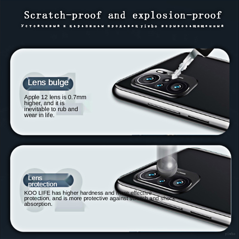 Verre de protection pour Samsung Galaxy A23, A33, A53, A73, 5G, A13, Film de protection d'écran d'appareil photo, Guatemala, 2 pièces n° 4