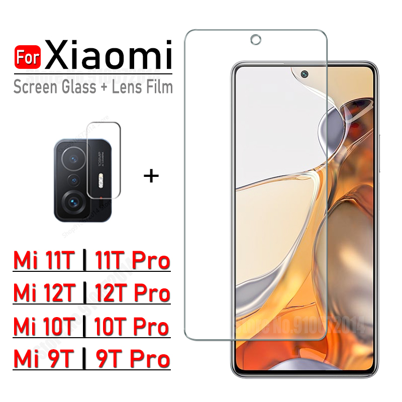 Protecteur d'écran en verre pour Xiaomi, Film d'objectif, Colle complète, 2, 3, 4, 6/10 en 1, 9H, Guatemala, 11T, 12T Pro, 9T, 10T Pro, 12T, 11T n° 1