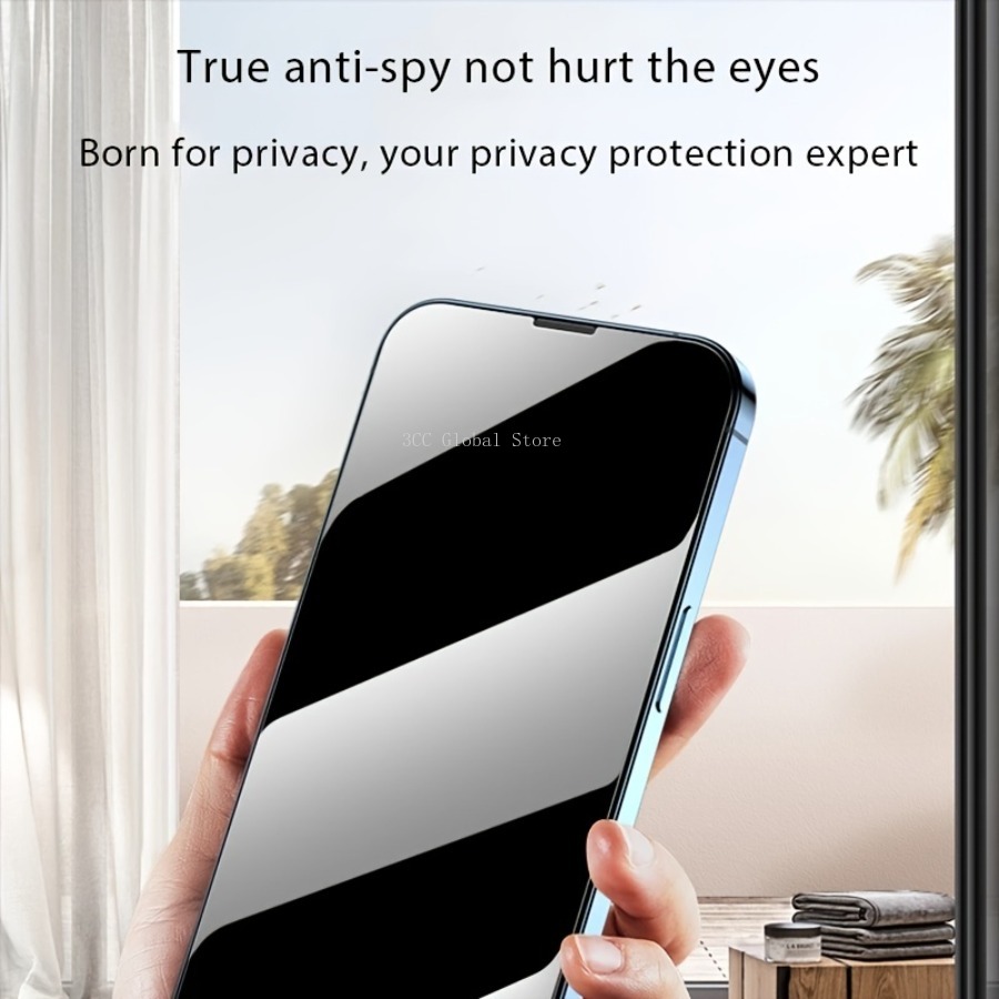 Protecteurs d'écran de confidentialité pour iPhone, verre de confidentialité, iPhone 15 14 Plus 13 12 Mini 11 Pro Max Xs Max X Xr 7 8Plus SE 2 n° 2