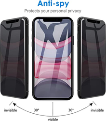 Protecteur d'écran de confidentialité anti-espion pour iPhone, verre guatémaltèque, 11, 12, 13, 14, 15 Pro Max, SE, 3, 7, 8 Plus, XS Max Poly, 2 paquets small picture n° 3