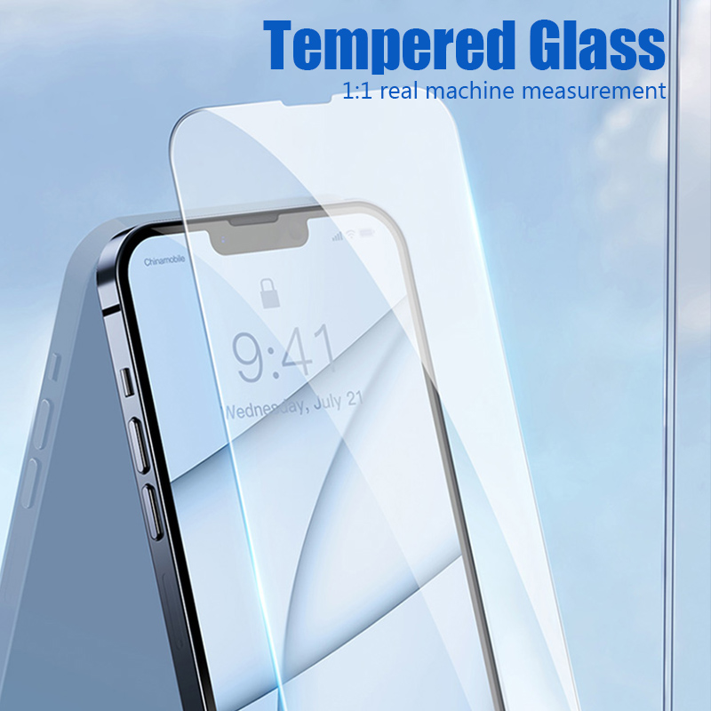 Protecteur d'écran en verre guatémaltèque pour iPhone, iPhone 15, 14, 13, 12, 11 Pro Max, Mini, 14, 15 Plus, 7, 8, Poly, X, Xs Max, SE, 2020, 2022, 3 pièces n° 2