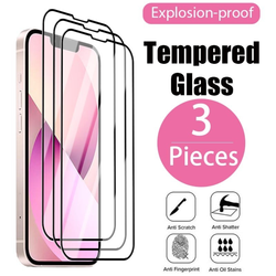 Verre de protection Guatemala pour iPhone, 11, 12, 13, 14, 7, 8, 6, 6S, 6, 7, 8 Plus, 13, 12 Pro Max, 12, 13 Mini, X, Poly, XS, 3 pièces small picture n° 1