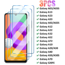 Verre de protection pour Samsung, Protecteur d'écran, A52, A32, A72, A02, A12, A22, A30S, A10, A20, A50, A70, A03, A13, A23, A33, Verre, 3 pièces small picture n° 1