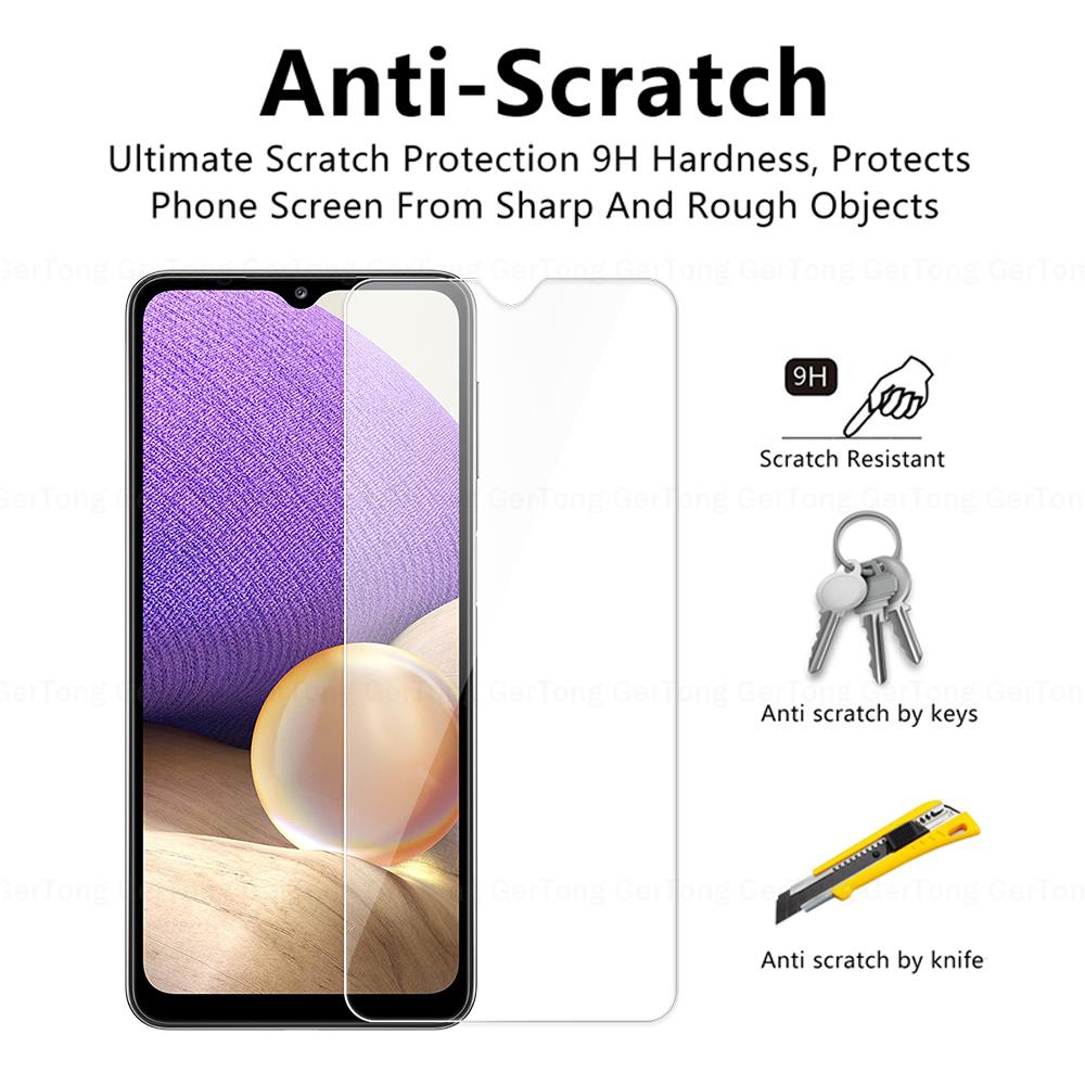 Protecteur d'écran pour Samsung Galaxy A54, A53, A34, A52, 5G, A33, A14, A32, A73, A13, A12, 5G, Film en verre guatémaltèque n° 3