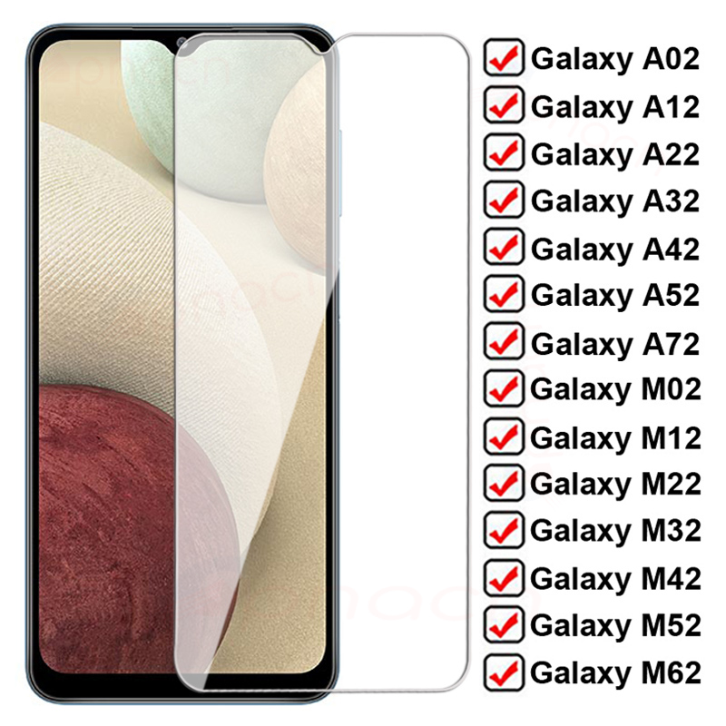 Protecteur d'Écran en Verre de Sécurité 11D, pour Samsung Galaxy A02 A12 A22 A32 A42 A52 A72 M02 M12 M22 M32 M42 M52 M62 n° 1