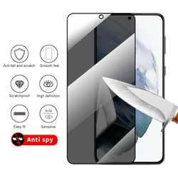 Verre incurvé anti-espion pour Samsung Galaxy S23 Ultra S22 S21 S20 Plus S20FE S21 FE 5G, protecteur d'écran, confidentialité, film de couverture complet small picture n° 1