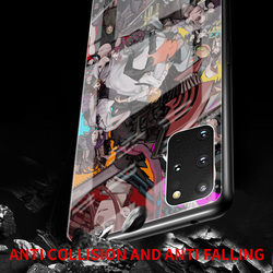 Coque en verre pour Samsung Galaxy S22 Ultra S21 Plus S20 FE Note 20 10 Lite S10 S9 S8 S10e, housse de téléphone, homme tronçonneuse Anime Guatemala small picture n° 4