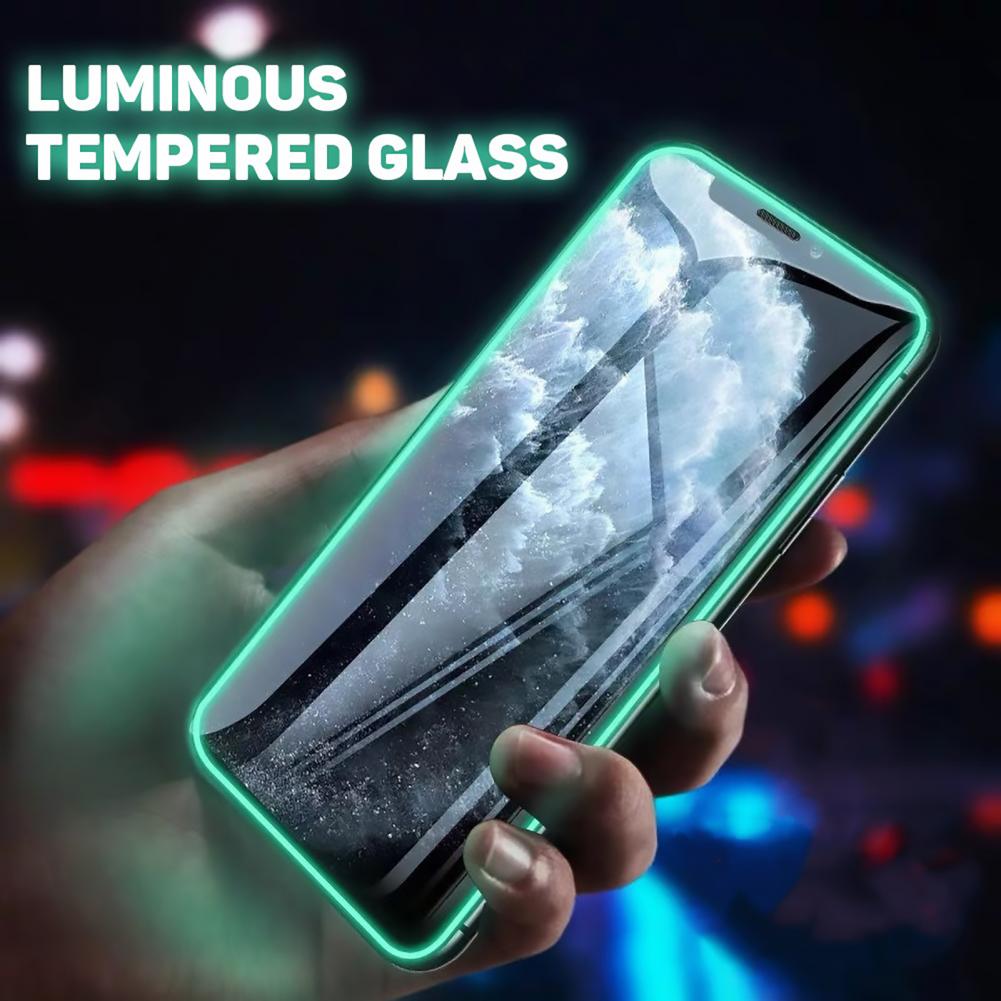 Film de protection d'écran pour iPhone, en verre trempé, lumineux 9D, transparent, dur, pour modèles 13, 11, 12 Pro, Max, XR, X, XS, 7, 8 Plus n° 1