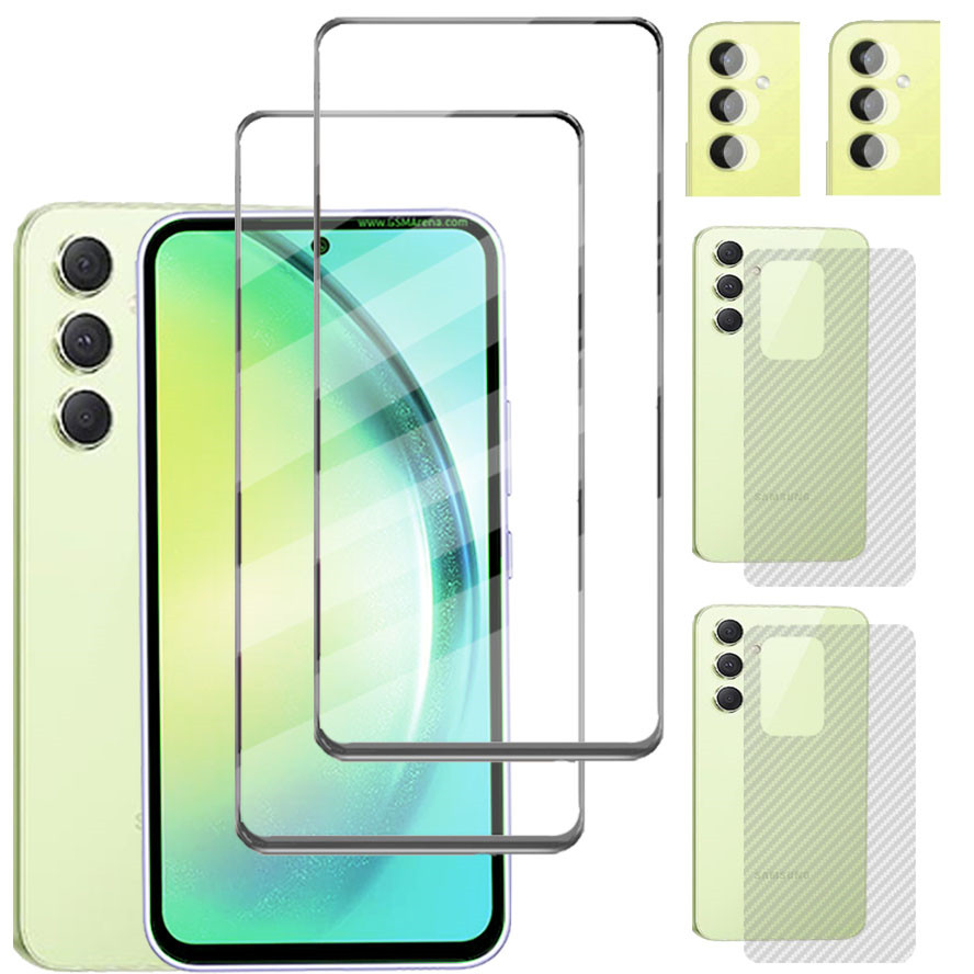 Pour Samsung s23 fe, Film Galaxy S23 FE Camera Len Samsung A54 Verre trempé Samsung Galaxy A54 5G Verre Samsung A23 A53 A33 s23fe Protecteur d'écran Samsung A 54 vitre Samsung-A54 Glass s23 fe n° 1