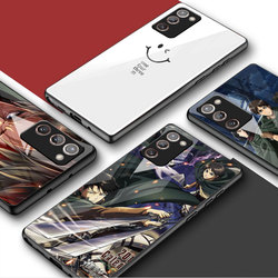 Étui en verre pour Samsung Galaxy Note 20 Ultra 10 Plus 8 9 S20 FE S21 S22 Ultra Bumper, coque, anime Attack on Titan Guatemala small picture n° 6