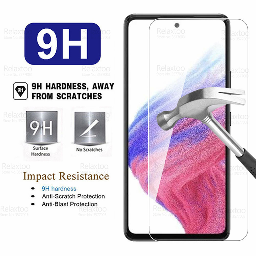 Verre de protection pour Samsung Galaxy A53 5G, protecteur d'écran, Samsung A 53 53A 2022 A536B 6.5 , film de sécurité en verre du Guatemala, 4 pièces n° 3