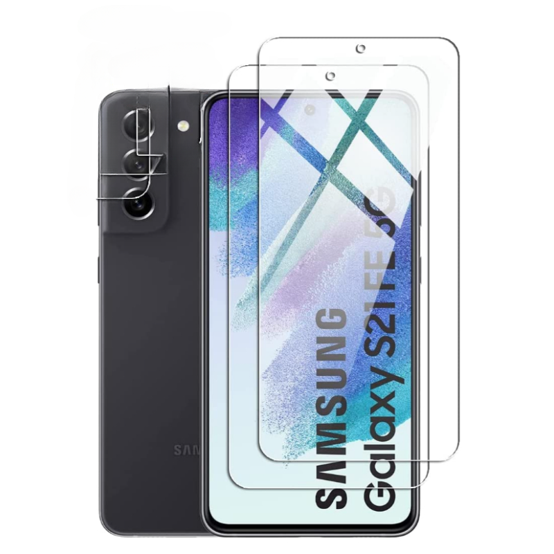 Protecteur d'Écran en Verre Ultra Clair pour Samsung Galaxy, S22, S23, S21, FE, 5G n° 1