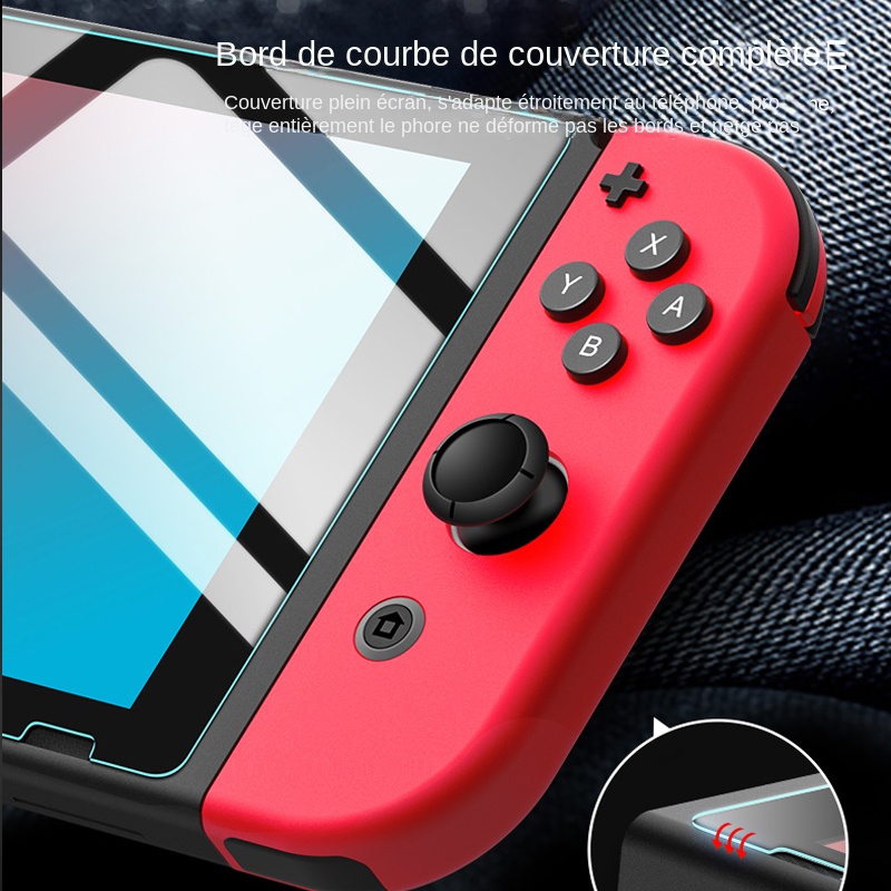 DATA FROG – protecteur d'écran jeux vitre coque pour Nintendo Switch, Film en verre trempé, dureté 9H, accessoires n° 2