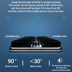 Protecteur d'écran anti-espion pour Samsung, verre Guatemala, S22 Plus, A24, A13, A12, A21S, A52, A53, A32, A33, A72, A73, A51, A71, confidentialité, 1-3 pièces small picture n° 5