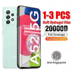 Protecteur d'écran pour Samsung Galaxy, A14, A54, A04, A04s, A13, A33, A53, A73, A52, A52s, S23 Plus, S22 Ultra Z Flip3, Flip4, 5G Cover, 1-3 pièces