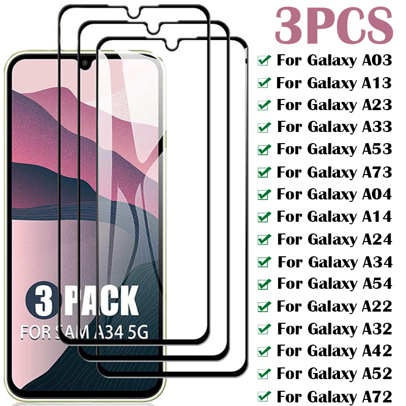 Protecteur d'Écran en Verre pour Samsung Galaxy, A14, A34, A54, A24, A13, A23, A53, A73, A33, A02S, A12, A22, A32, A52, A72 n° 1