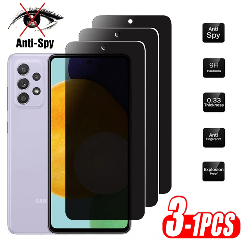 Protecteur d'écran anti-espion pour Samsung, verre de confidentialité, A12 A21S A22 A50 A70 A71 A30 A31 A40 A41 A42 A20e A11 A10s A04E A03 A02s n° 1