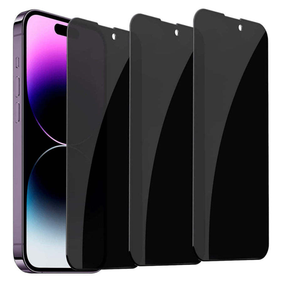 Protecteurs d'écran de confidentialité pour iPhone, film de confidentialité, verre guatémaltèque, iPhone 15, 14, 13, 12, 11 Pro Max, 12, 13 Mini n° 3