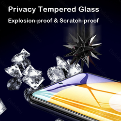 Protecteur d'Écran de Confidentialité en Verre Anti-Espion pour Samsung, Couverture Complète pour Galaxy A53 A73 A13 A23 A33 S22 Ultra Plus S21 FE Note 20 small picture n° 4