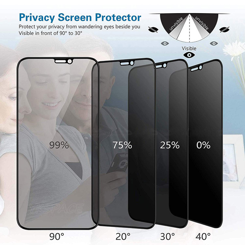 Protecteur d'écran de confidentialité pour Samsung, verre anti-espion, A54 A53 A52 A34 S21 S20 FE S10e S22 Plus Note 10 Lite 20 M31 M31S M51, 1-4 pièces n° 3