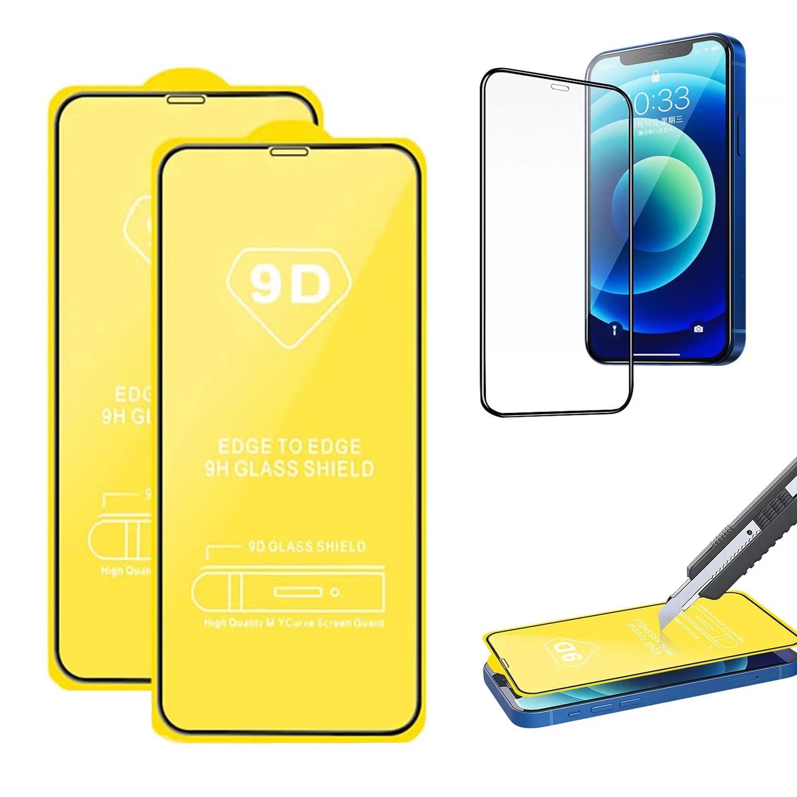 Verre de protection d'écran pour Xiaomi, protecteurs d'écran pour Redmi Note 11, 10S, 10, 9S, 9, 8T, 8, 7 Pro, 5G, 9A, 9C, Guatemala, 9D, 1-5 pièces n° 2