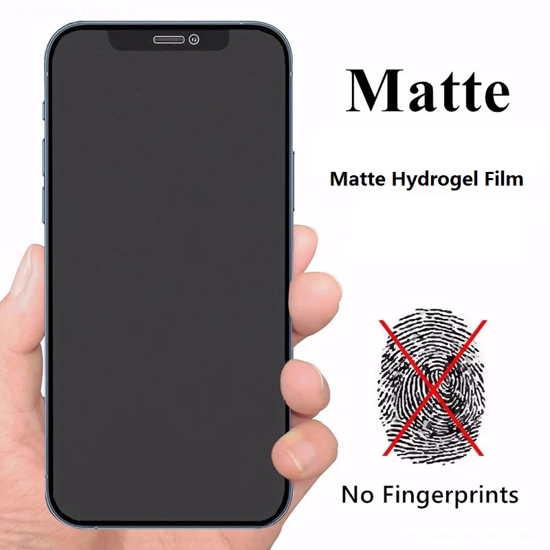 Film Hydrogel mat pour iPhone, protecteur d'écran pour modèles 7 8 6 6S Plus XR XS X 5 5s SE 11 12 Pro Max 12 Mini 13 Pro Max n° 1