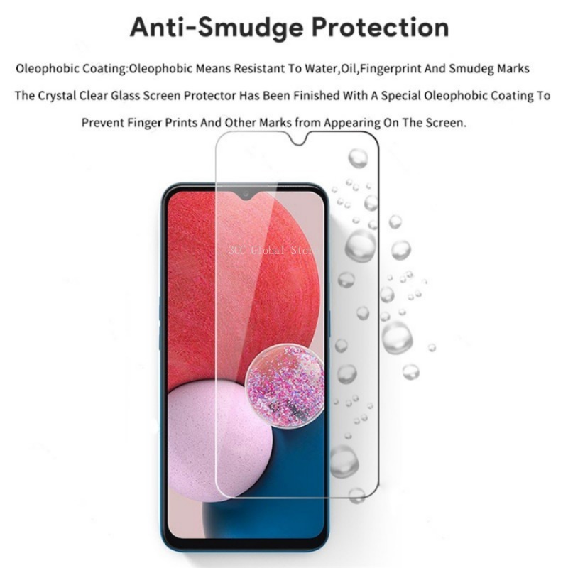 Protecteur d'écran en verre pour Samsung Galaxy, Film de protection pour Samsung Galaxy A54 A34 A14 A13 A32 A52 A72 A33 A53 A73, 2 pièces n° 6