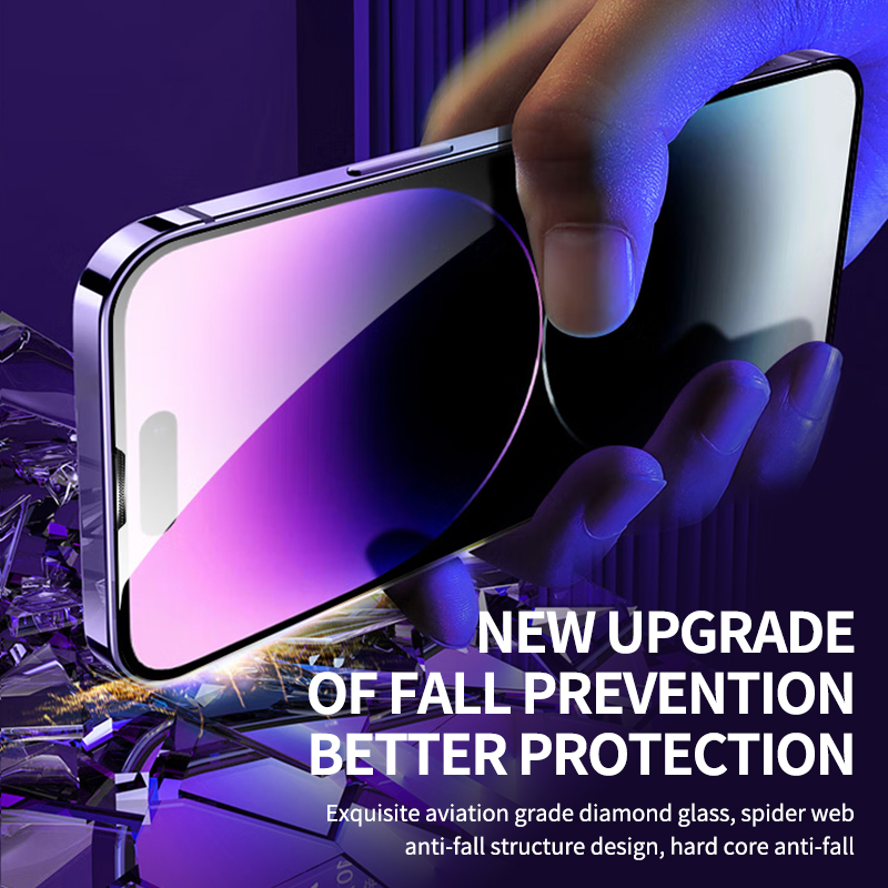 Protecteur d'écran avec couvercle de montage 11% ment, verre guatémaltèque haut de gamme 8K pour iPhone 15, 14, 13, 12, 11 Pro Max, XS MAX, X Poly, 15 Plus n° 5
