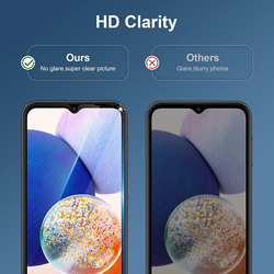 Verre de protection pour Samsung Galaxy, A14, A24, A34, A54, 5G, Protecteur d'écran sur Samsung M02, M12, M32, M42, M23, M13, M33, M53, Film 4G, 3 pièces small picture n° 6
