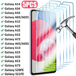 Protecteur d'Écran en Verre pour Samsung, 5 Pièces, Guatemala, A53, A32, A23, A52S, A03S, A02, A14, A34, A54, A13, A12, A22, A72, A73, A52 small picture n° 1