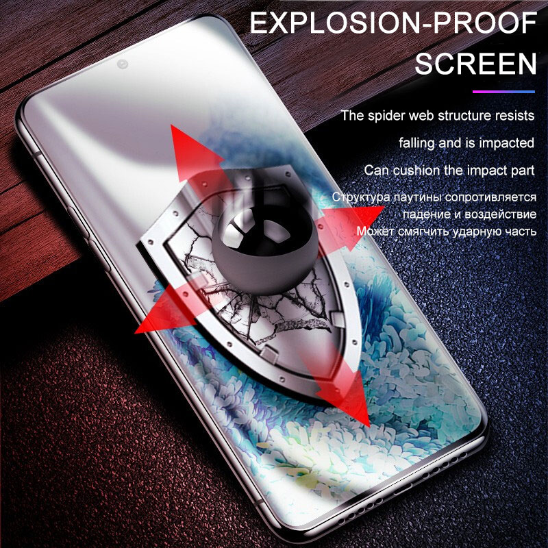 Film protecteur d'écran hydrogel pour Samsung Galaxy, S23, S20, S21, S22 Plus Ultra FE, Note 20, 9, 10 Plus, A52S, A30, A53, A51, A50, A21S, 4 pièces n° 5