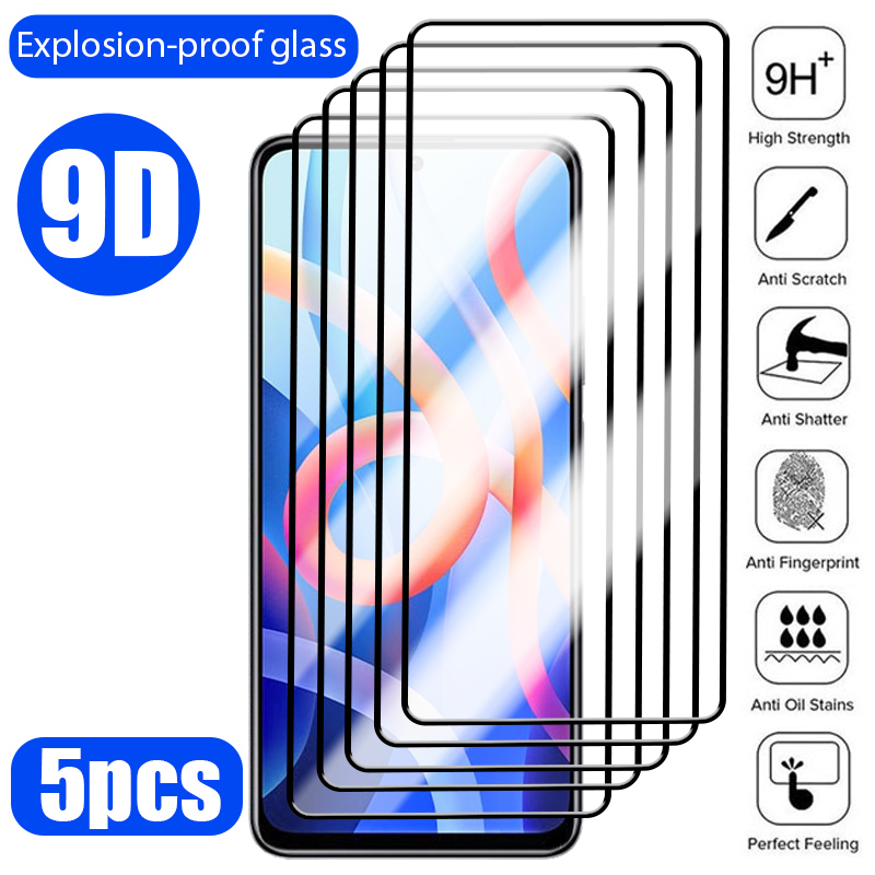 Protecteur d'écran pour Redmi, Couverture complète, Verre Guatemala, Note 12, 11, 10, 9, 8 Pro, 9S, 10S, 11S, 8, 7, 9A, 9C, 9T, 10C, 5 pièces n° 1