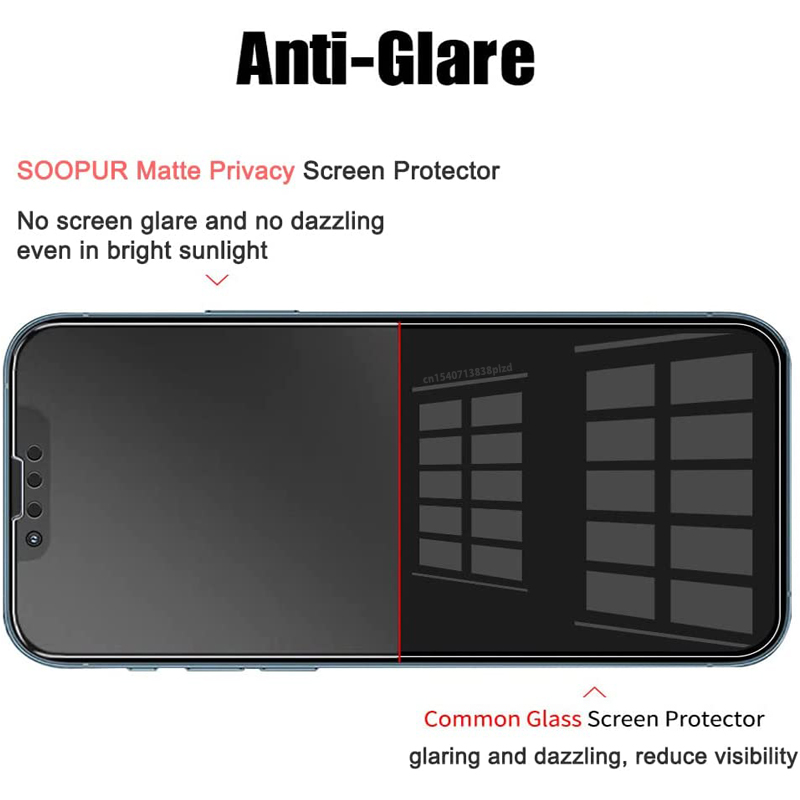 Protecteur d'écran anti-espion pour iPhone, film de confidentialité en céramique 256 pour iPhone 15, 14, 13 Pro Max, 12, 11, iphone14 Plus, 6, 8, X, R, XS, Poly SE n° 3