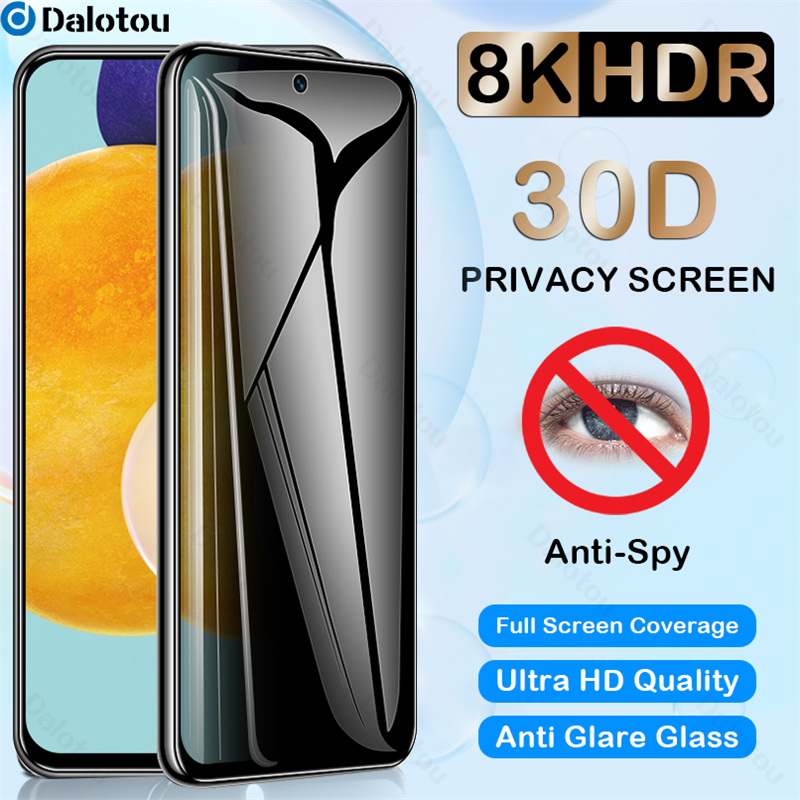 Protecteur d'Écran de Confidentialité en Verre Anti-Espion pour Samsung, Couverture Complète pour Galaxy A53 A73 A13 A23 A33 S22 Ultra Plus S21 FE Note 20 n° 1