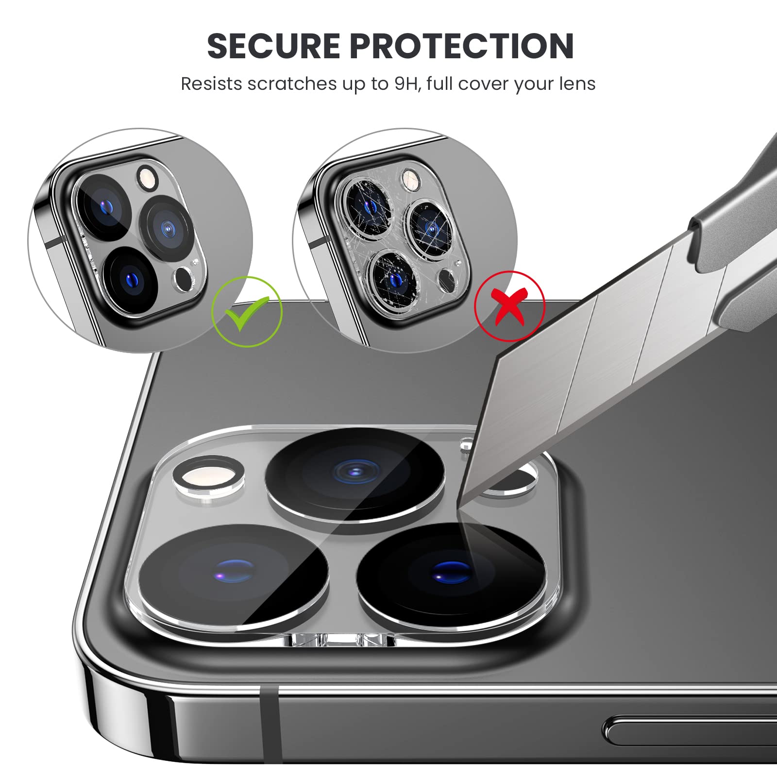 Film de protection d'écran en verre HD pour Apple iPhone, Film d'objectif, iPhone 13, 14 Pro Max, 12, 11, Guatemala n° 5