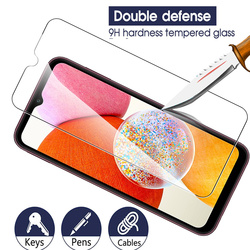 Coque de Protection en verre trempé 10D pour Samsung galaxy A14, 3 pièces, Film HD, 4G, 5G, pour modèles A54, A34, A24, SamsungA24 small picture n° 2