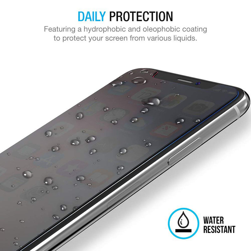 Protecteur d'écran de confidentialité pour iPhone, verre anti-espion à couverture complète, IPhone 11 Pro XS Poly 7 8 Plus, IPhone 14 13 12 PRO MAX, privé, 1-5 pièces n° 3