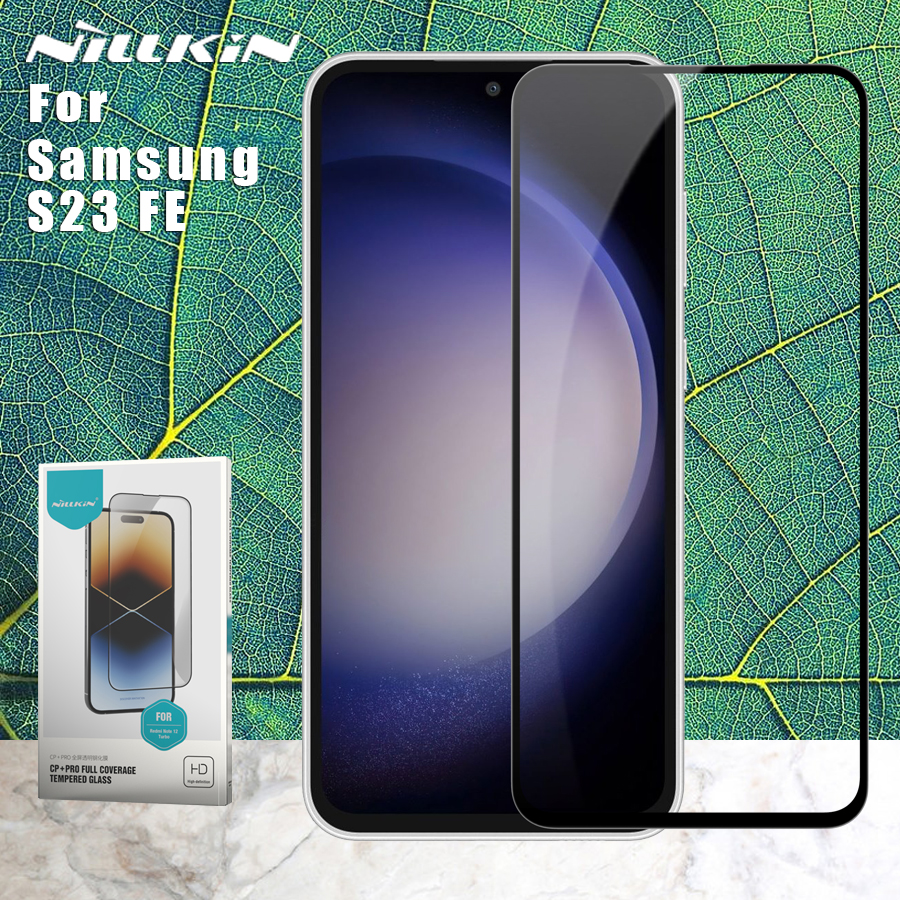 Nillkin-Protecteur d'écran pour Samsung Galaxy, S23 FE, 5G, Verre Guatemala, CP Plus, Couverture entièrement collée, S23FE n° 1