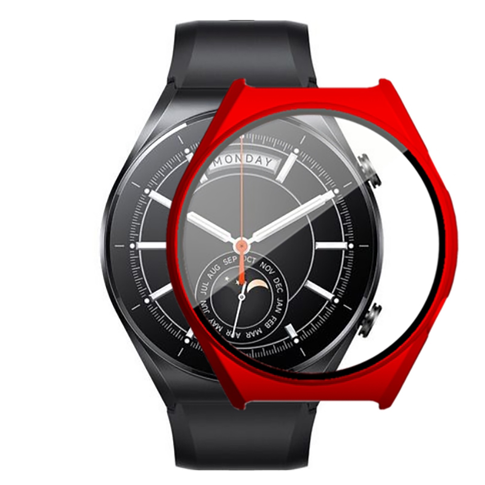 Étui de protection d'écran en verre pour Xiaomi Watch l's, Smartwatch, PC, Hard Edge, Film Guatemala, Smart Wristband Cover n° 4