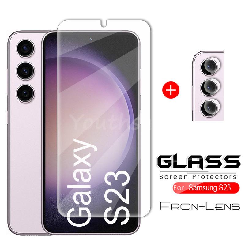 Film protecteur d'écran en verre trempé pour Samsung Galaxy S23 FE, S22, S21 Plus, S22 Plus, S20, S23 FE, verre du Guatemala n° 1