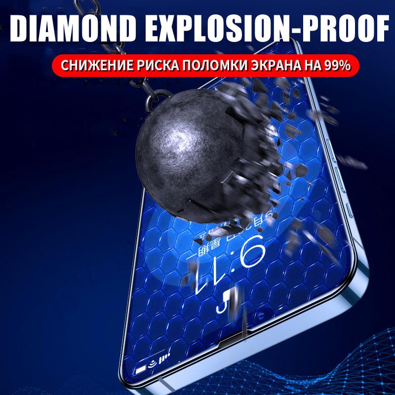 Protecteur d'écran en verre pour Apple iPhone, Film de protection 11D Guatemala, iPhone 14 13 12 11 Pro Max mini, iPhone X Poly XSMax 7 8 Plus SE 2020 n° 6