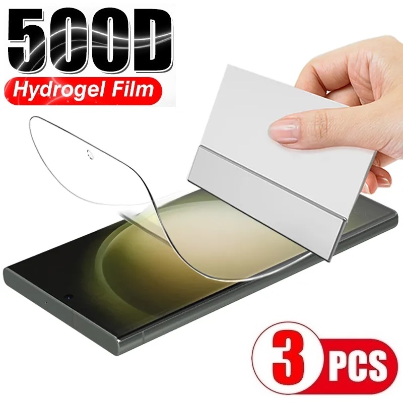 Film hydrogel protection d'écran pour Samsung Galaxy S23 Ultra S22 S21 S20 Ultra FE S10 S9 S8 Plus (pas verre trempé) n° 1