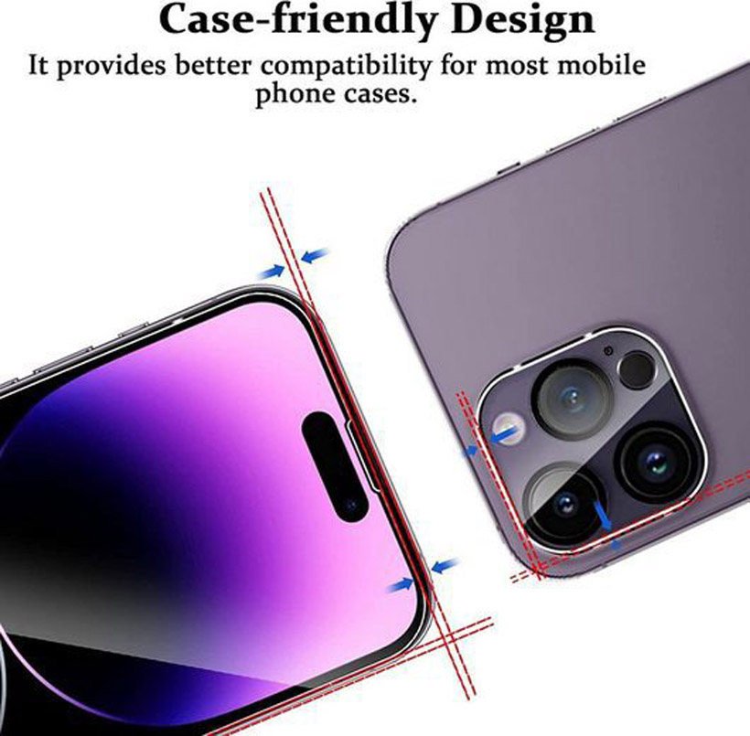 Protecteur d'Objectif de Caméra Arrière en Verre pour iPhone, Film de Protection pour Modèles 14 13 12 11 Pro Max 12 13Mini n° 3