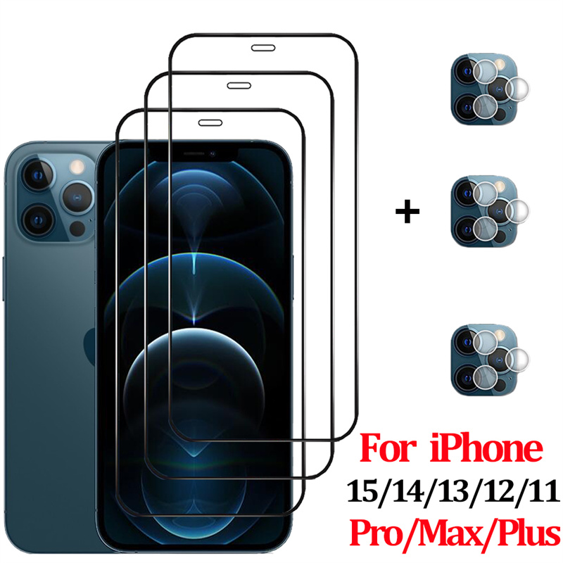 Verre de protection iPhone 15 14 13 12 11 Pro Max écran protecteurs Film iPhone14 ProMax Glass iphon 15 14 Pro verre trempé Apple 14 Plus 13 Mini mobile téléphones Accessoires i Phone 14 Pro Max n° 1